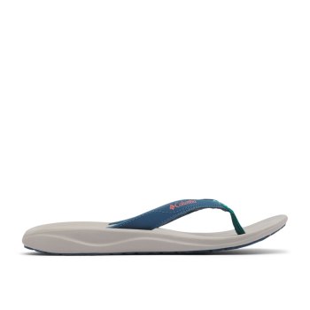 Columbia Ženske Japanke - Flip Sandal Plave Zelene | PRZJ-56374
